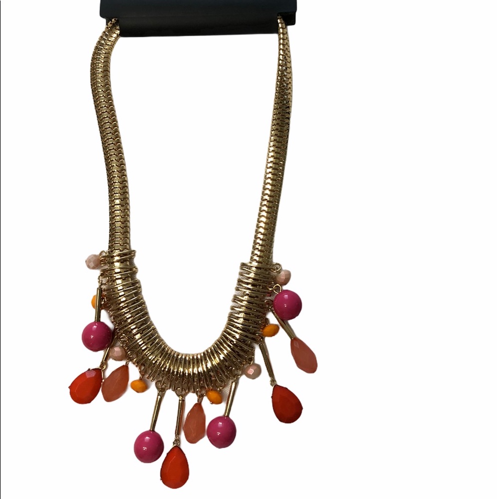 ☀️3 for 24☀️ Orange and Pink Necklace